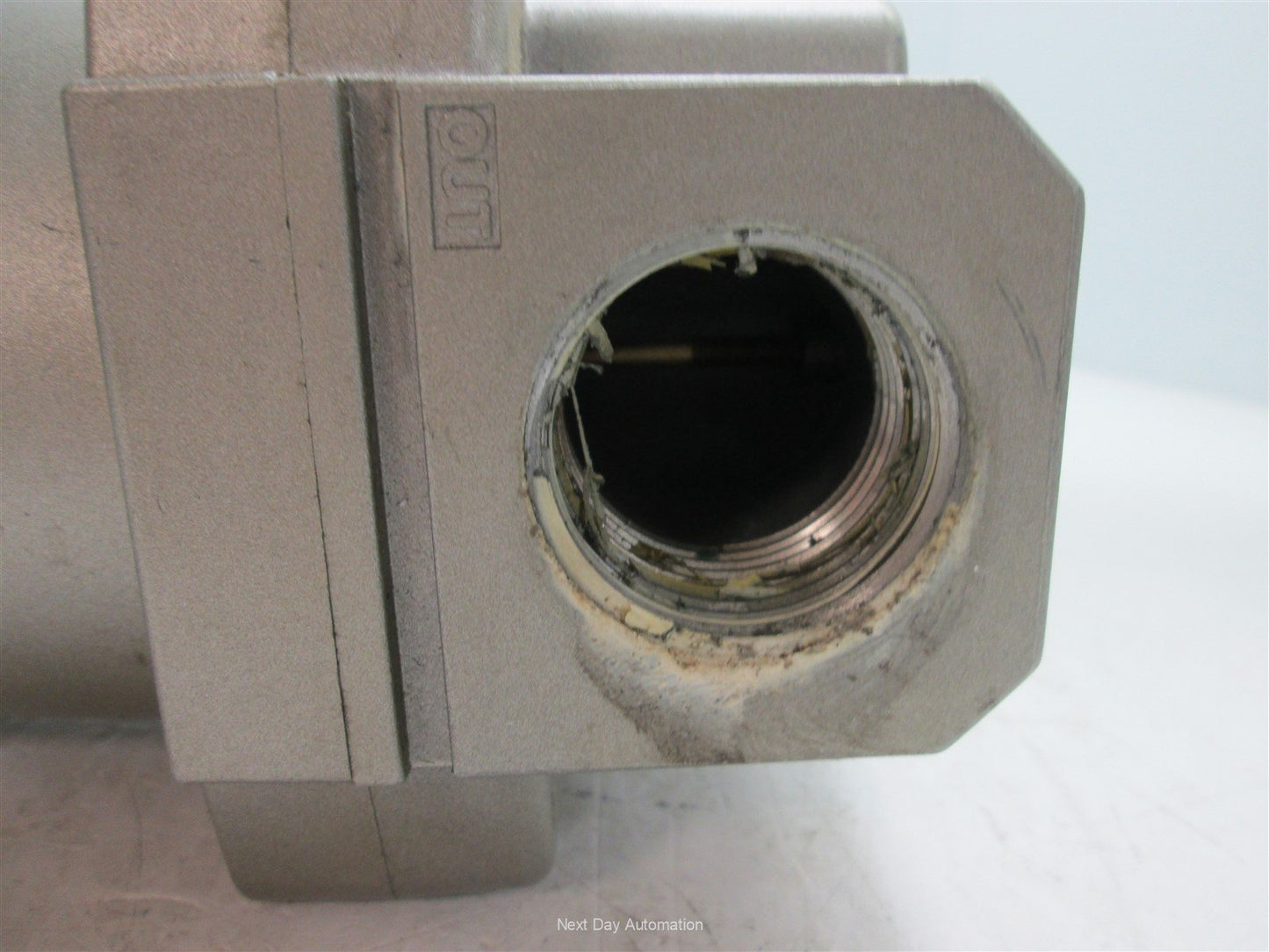 Used SMC AF60-N10C-Z Filter, Pressure: 150psi Max, Ports: 1" NPT, *Missing Element*