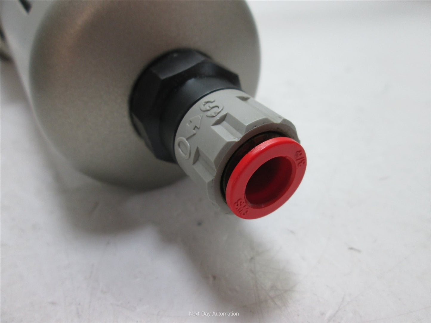 Used SMC AF60-N10C-Z Filter, Pressure: 150psi Max, Ports: 1" NPT, *Missing Element*