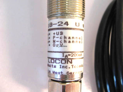 New Locon FMS18-24U Photoelectric Sensor 11-30VDC 200mA 1m Range PNP NPN