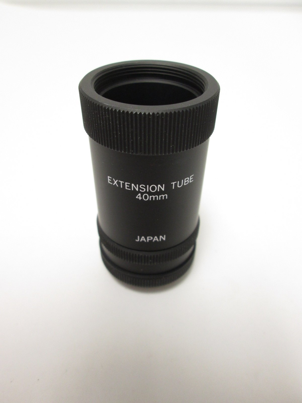 Used C-Mount Extension Tube Set 40mm & 10mm & 5mm Black
