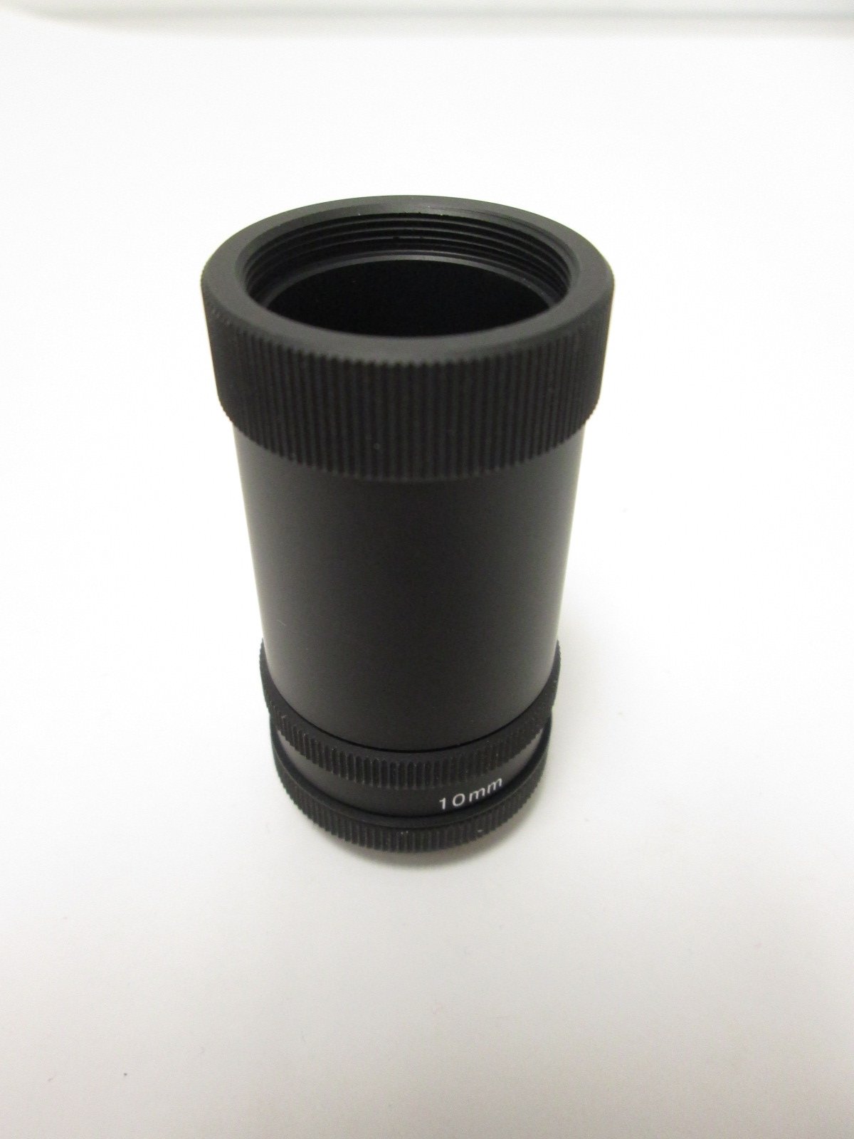 Used C-Mount Extension Tube Set 40mm & 10mm & 5mm Black