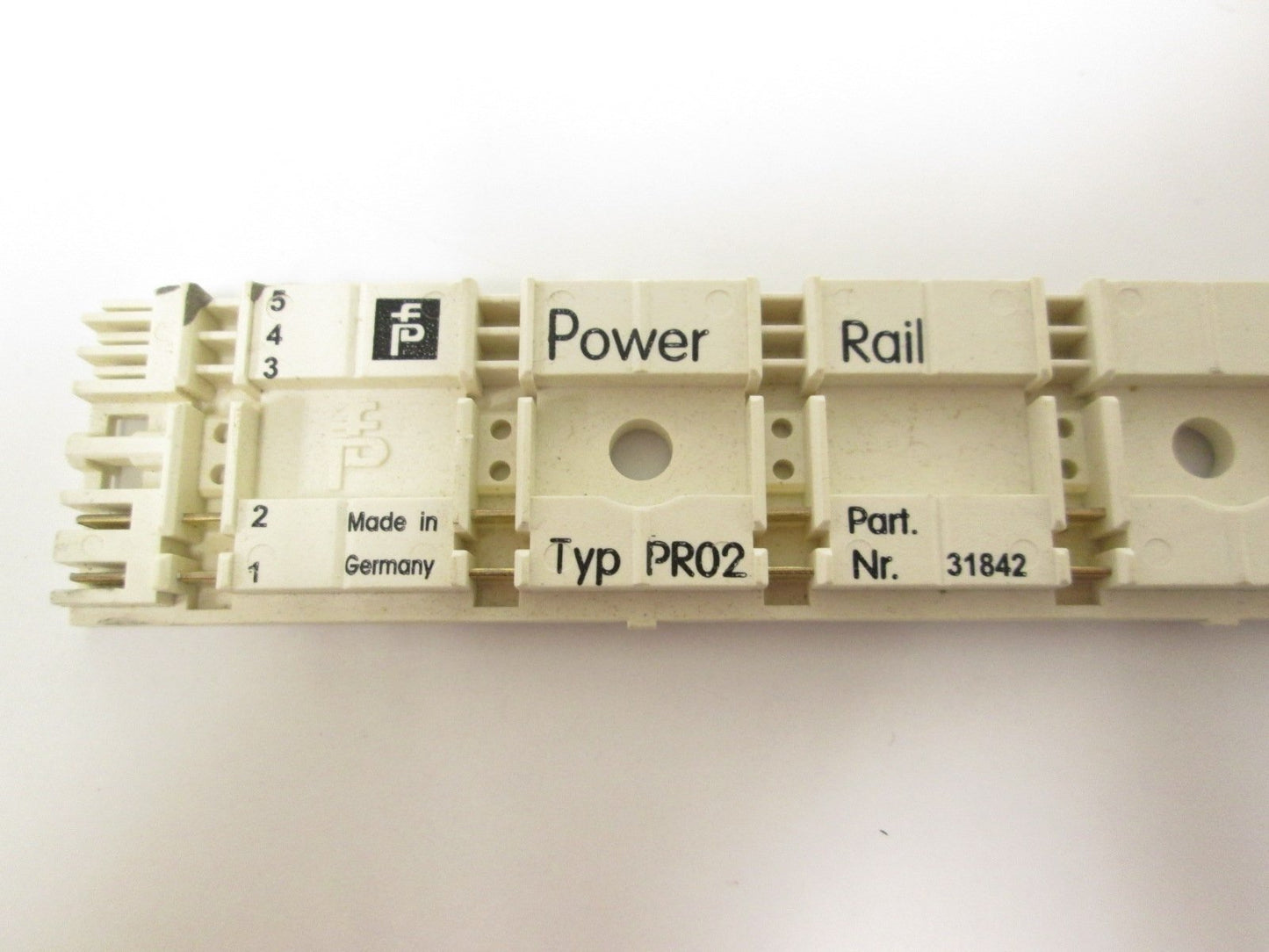 Used Pepperl+Fuchs PR-02 Power Rail for IS Series Modules 25 Slot