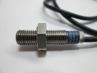 Used Schneider Electric XS1N08PA349L1 Inductive Proximity Sensor, Range: 25mm