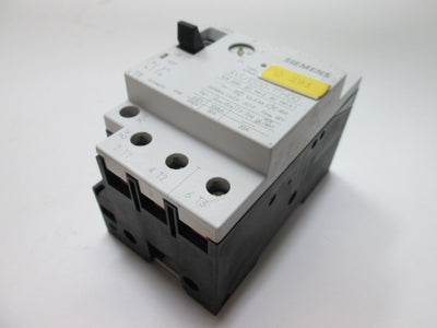Used Siemens 3VU1300-1TH00 Manual Motor Starter, 3-Pole, Current Range: 1.6-2.4A