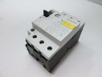 Used Siemens 3VU1300-1TF00 Manual Motor Starter, 3-Pole, Current Range: 0.6-1A