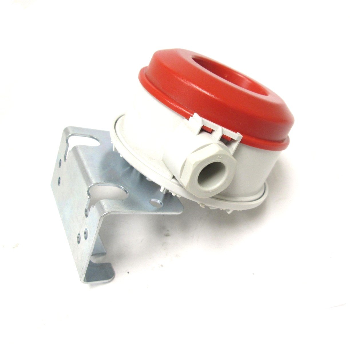 Used Huba Control 604.9 Differential Pressure Switch 0.2-3mbar Red Cover