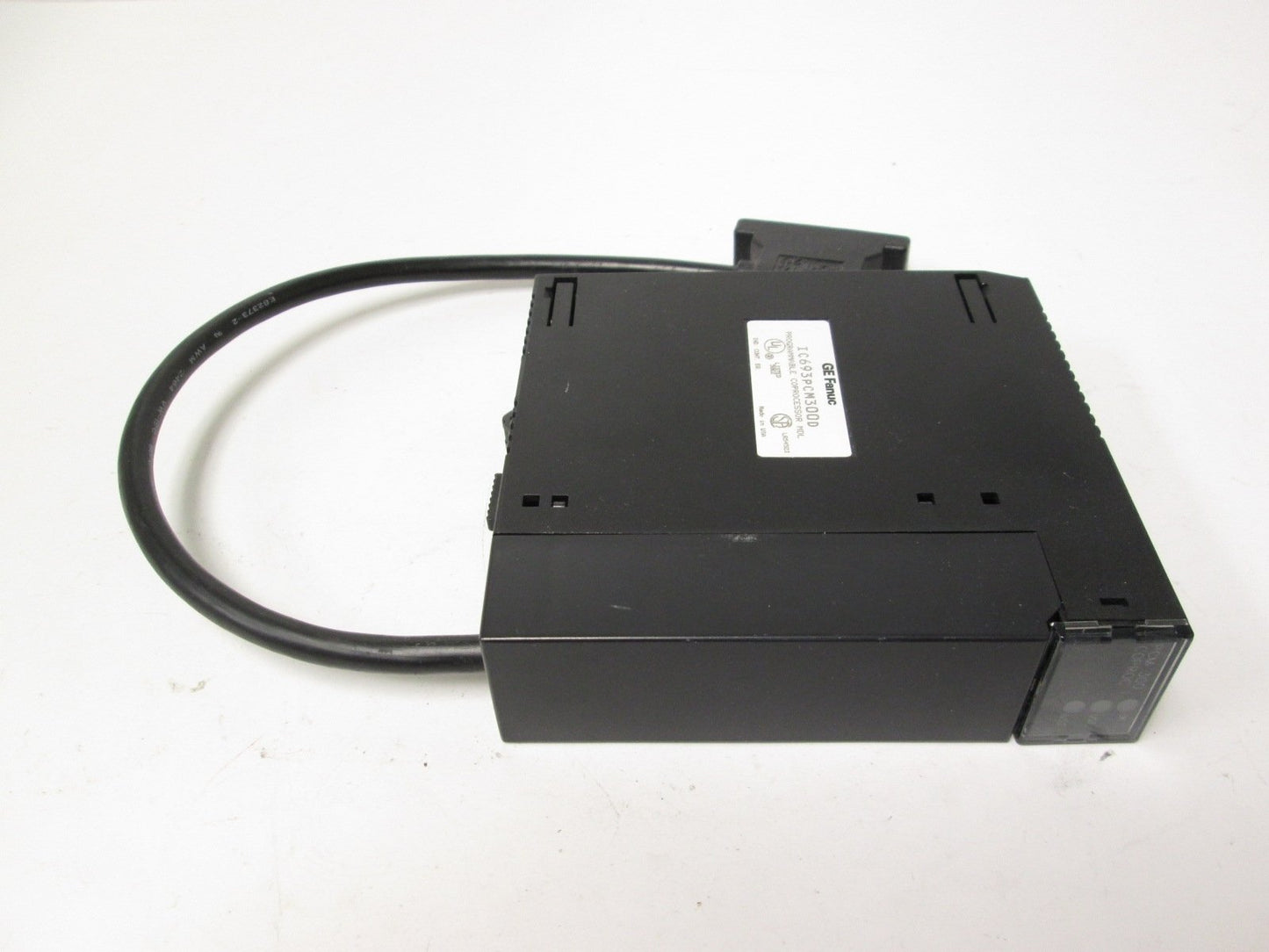 Used GE Fanuc IC693PCM300D Programmable Coprocessor w/ Cable 35K User Memory