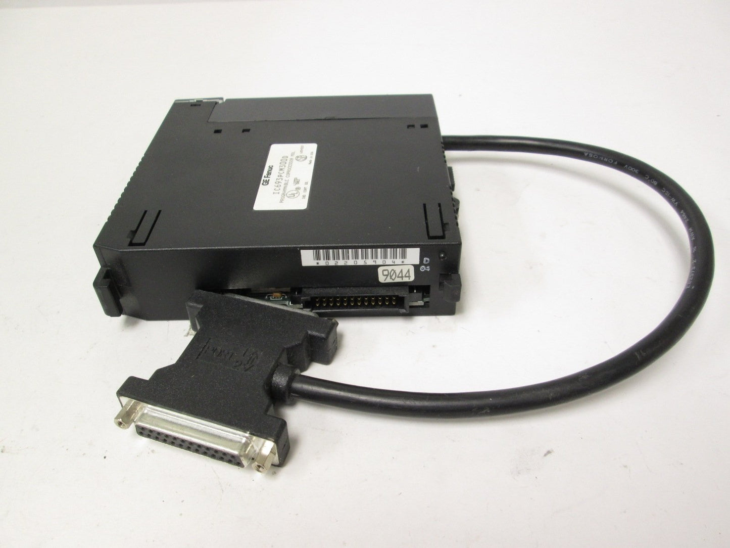 Used GE Fanuc IC693PCM300D Programmable Coprocessor w/ Cable 35K User Memory