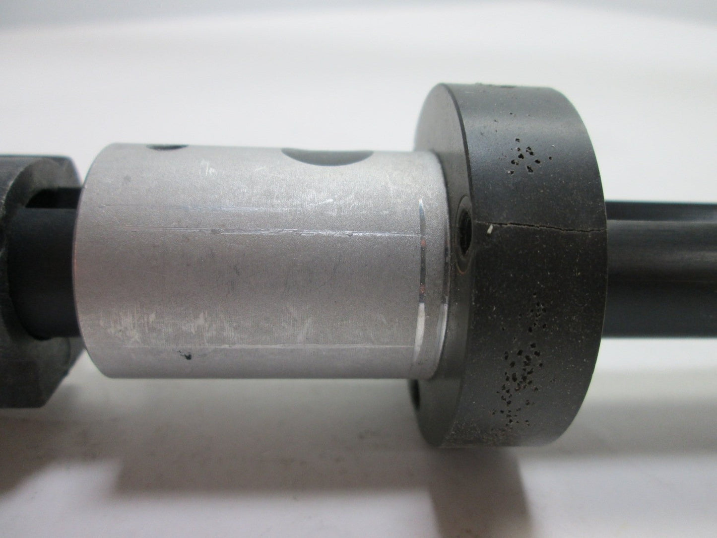 Used Lead Screw, Overall Length: Approx 12.75", Travel: 8", With 2" Long Nut