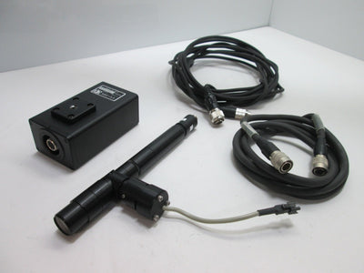 Used JAI CV-38K CCD Camera, With Microhead Camera and Cables, Voltage: 12VDC