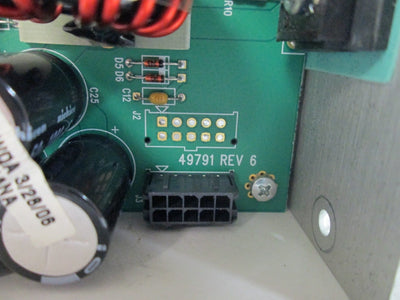 Used Zebra 49791 Rev 6 Power Supply Board From 170xill/170xilll Series Printer