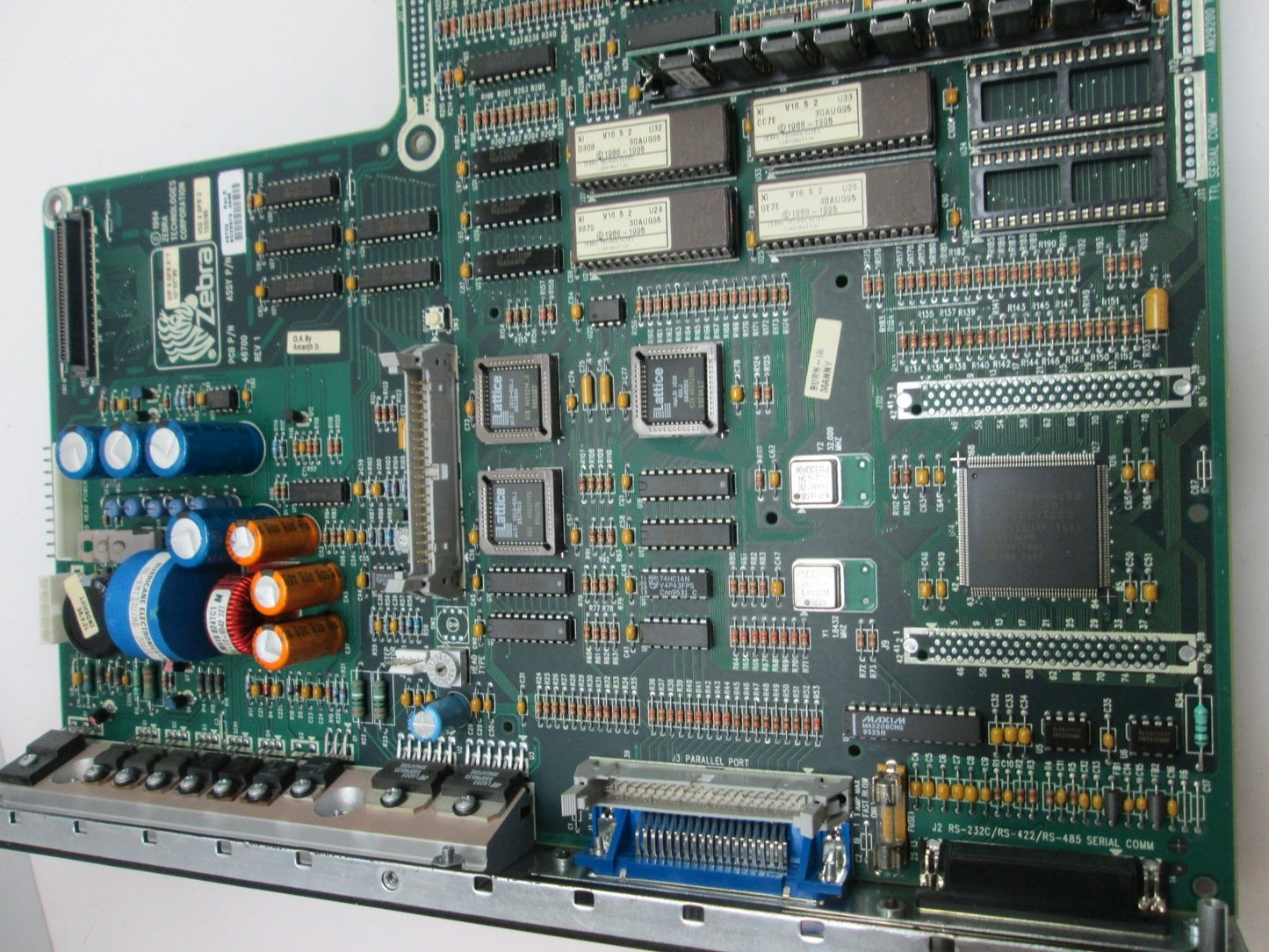 Used Zebra 46702 Rev 5 Main Logic Board From 170xill Series Printer