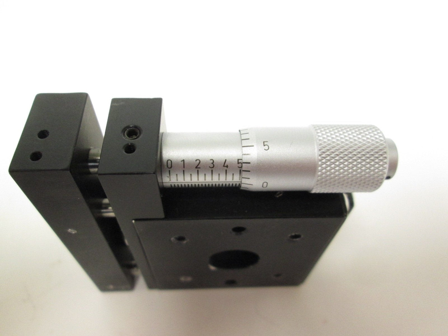 Used Del-Tron R453SD-X Spring Return w/ 0.5" Micrometer 0.5" Travel 40lb Capacity