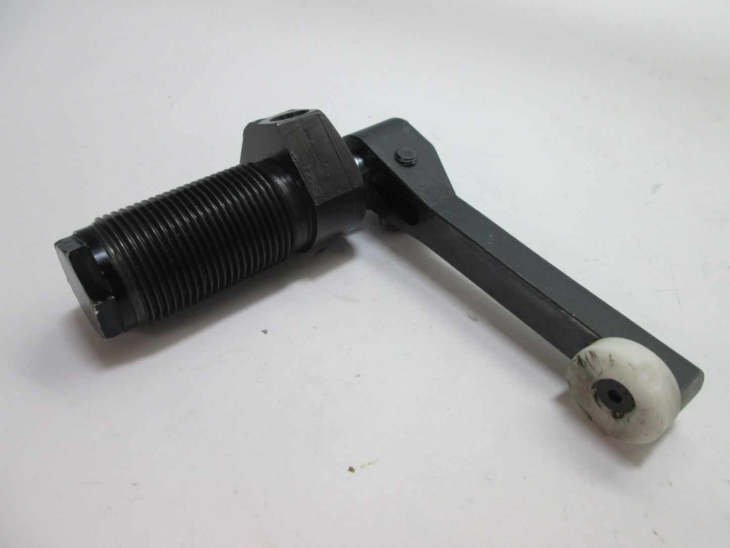 Used Hytec 12AG Hydraulic Swing Cylinder, With 5" Arm, Threaded Body