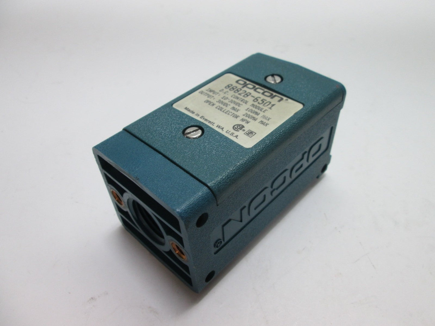 Used Eaton Opcon 882B-6501 DC Control Module, Input: 10-30VDC, Output: NPN