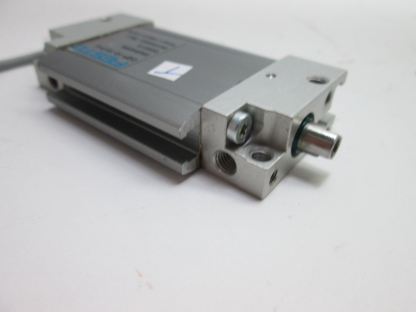 Used Festo DZF-12-10-P-A Flat Cylinder, Bore: 12mm, Stroke: 10mm, Ports: M5