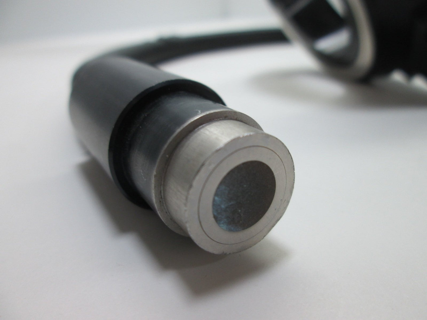 Used Leeds Fiber Optic Microscope Ring Light, ID: 49mm, Length: 28", Bundle: 9.3mm