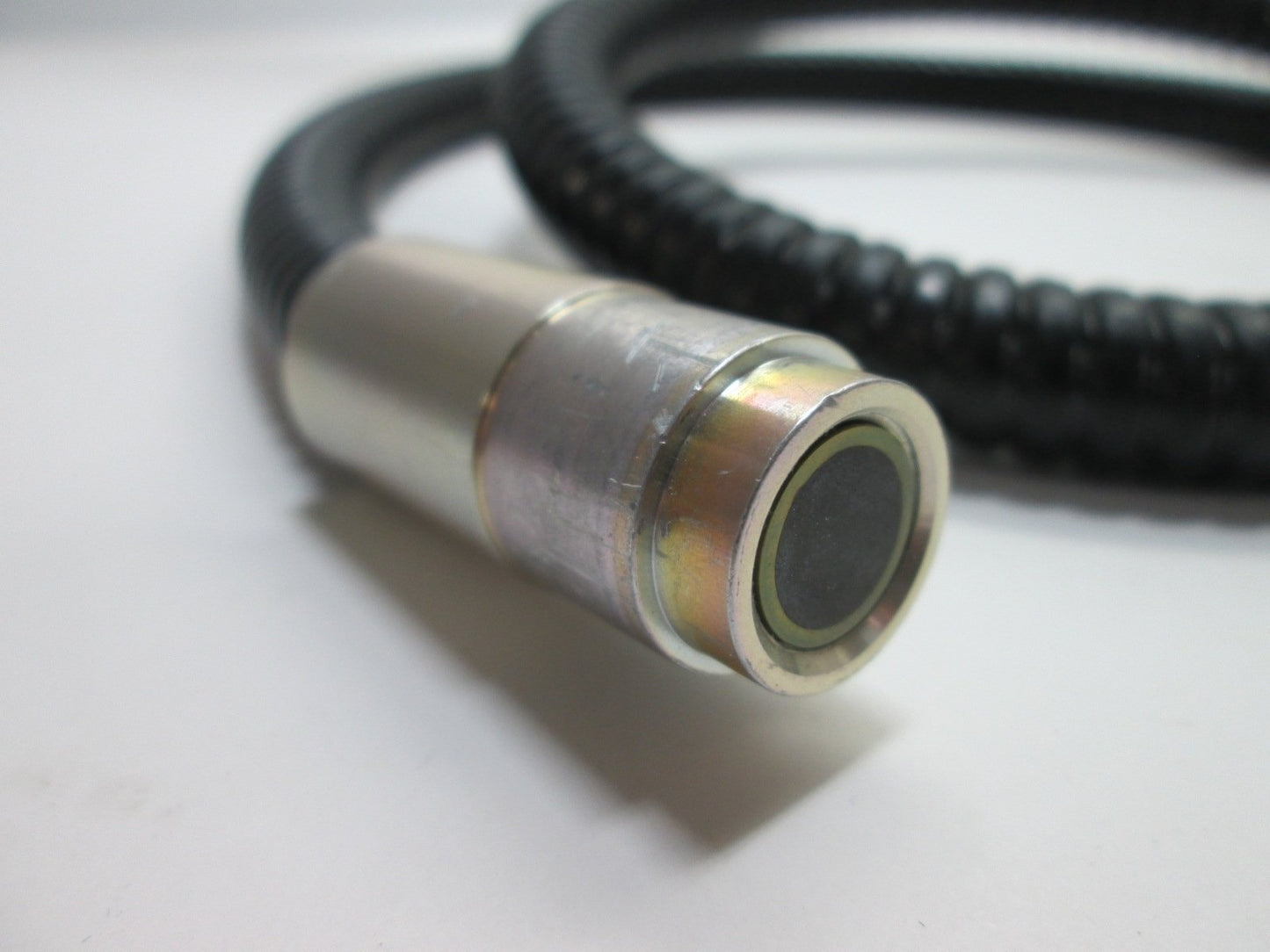 Used Leeds Fiber Optic Microscope Ring Light, ID: 49mm, Length: 3ft, Bundle: 9mm