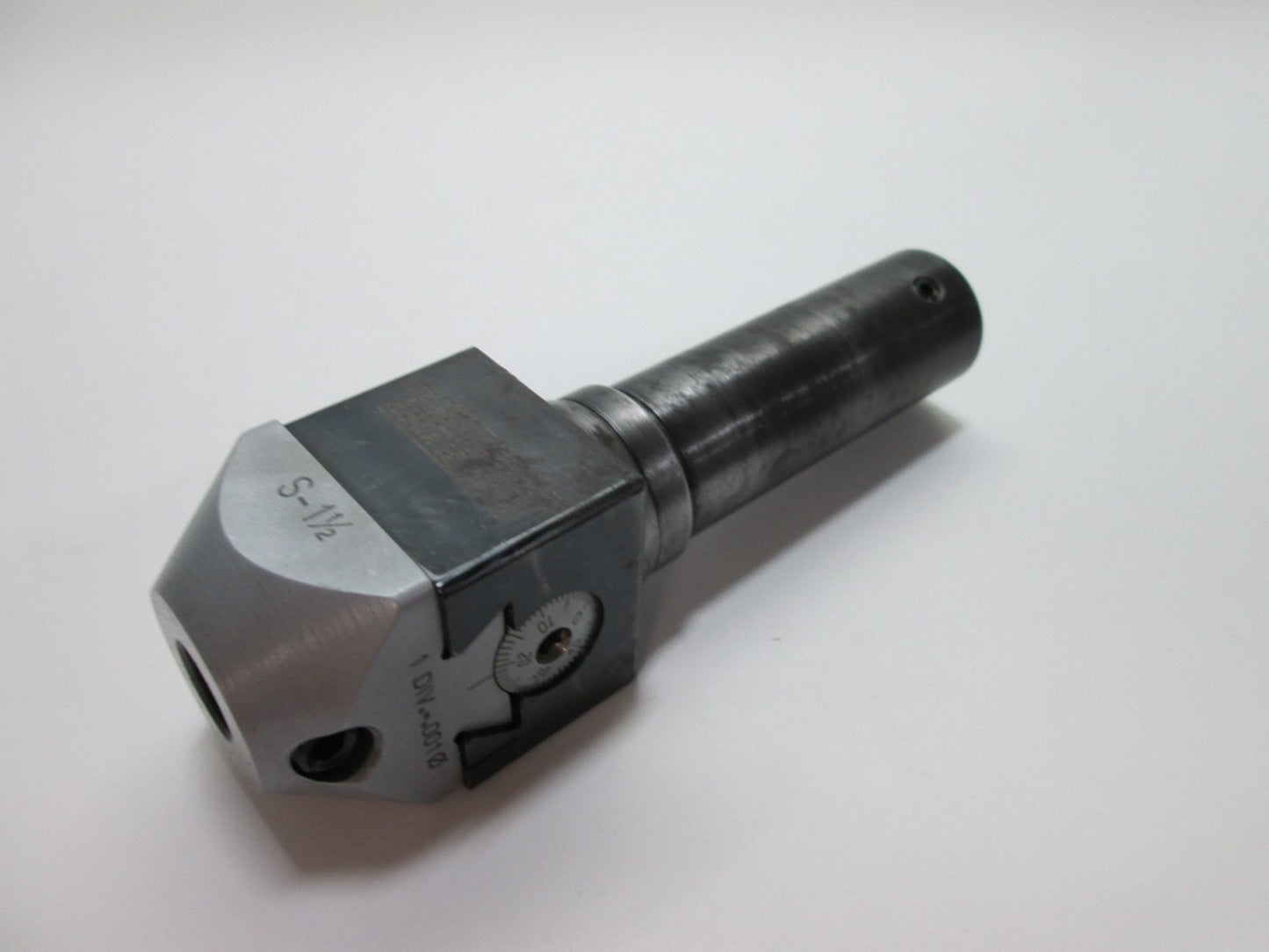 Used Criterion 20400 (S-1-1/2B) Boring Head, Straight Shank 1" OD 5/8" ID