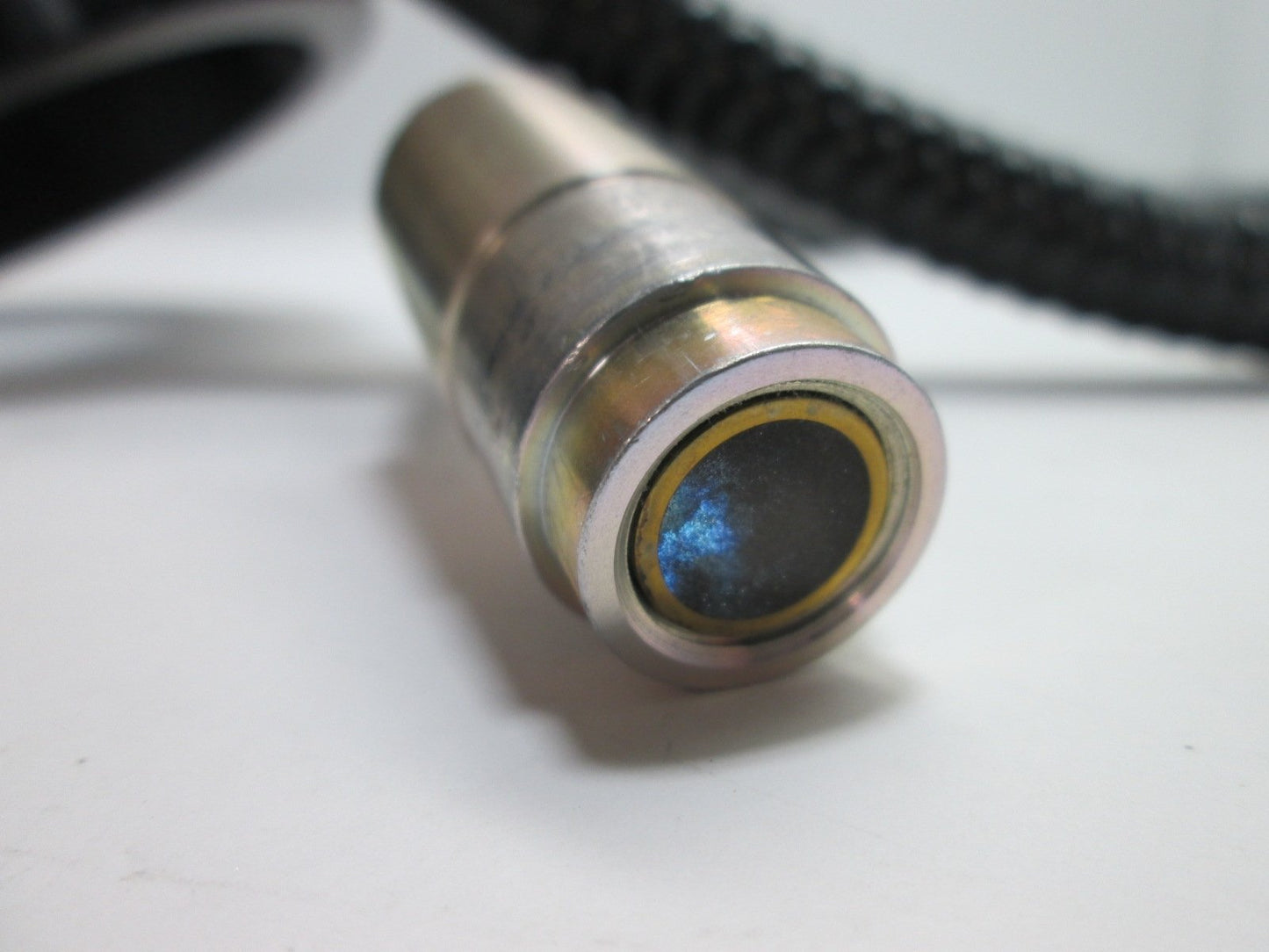 Used Leeds Fiber Optic Ring Light, Ring ID: 49mm, Length: 2ft, Bundle: 9mm, *Damaged*