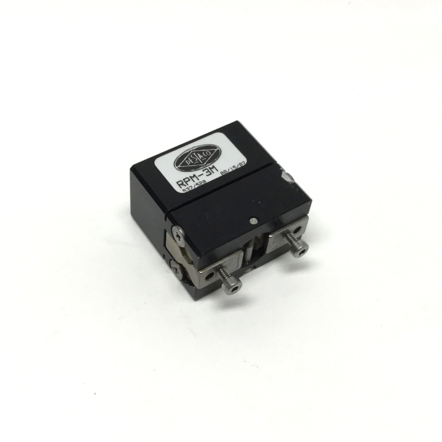 Used Destaco RPM-3M Robohand Mini Parallel Gripper, 1/4" Stroke, 8 lbs Force @ 100psi