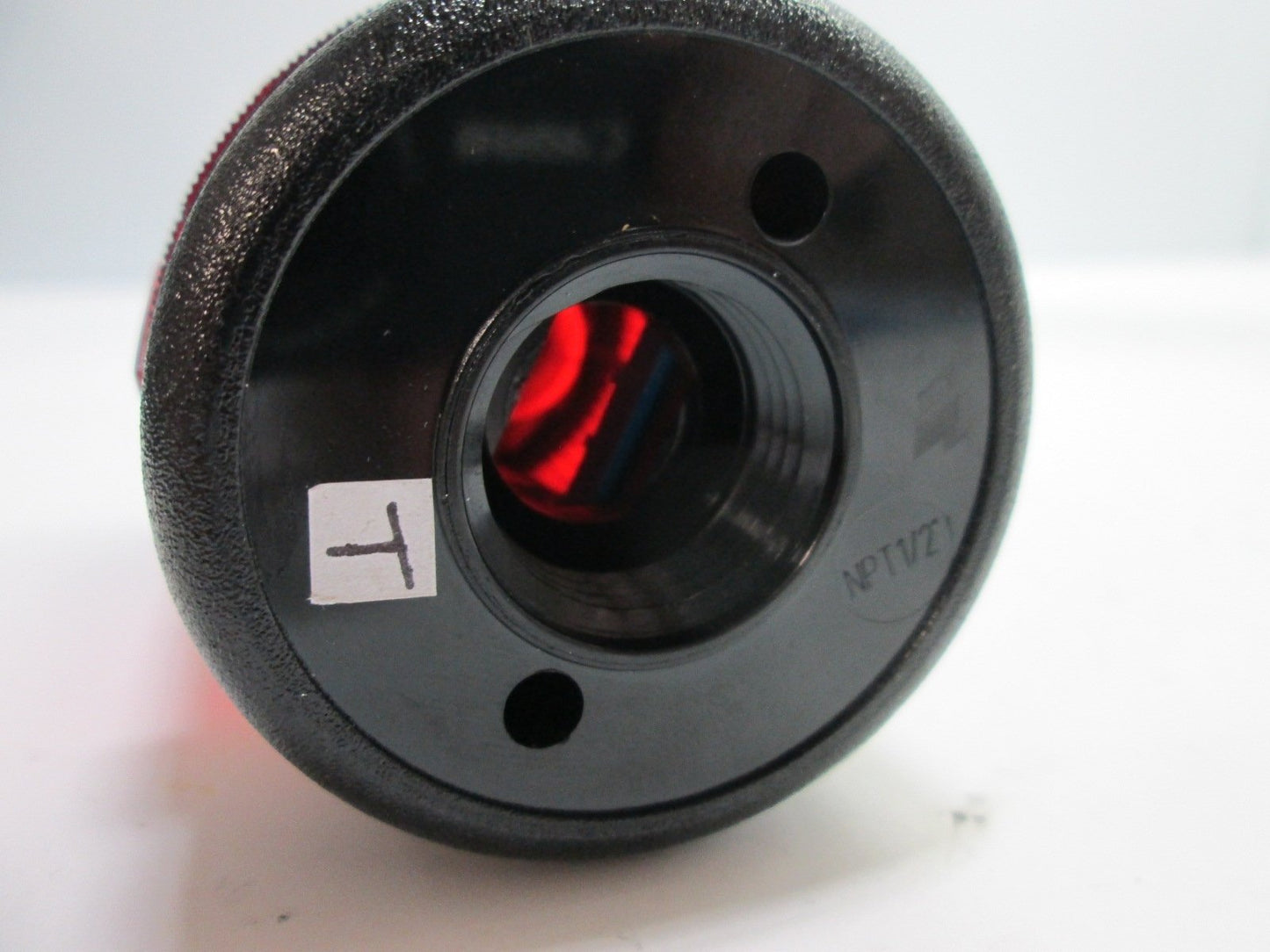 Used Allen Bradley 855E-10FN4 Flashing Incandescent Light, With 855E-BCB Base and Cap