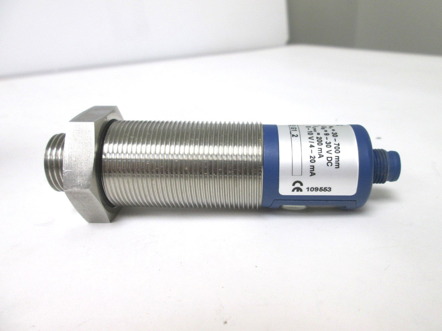 New Other Microsonic hps+25/TF/DIU/TC/E/G1_2 Ultrasonic Sensor, Range: 30-700mm, 9-30VDC