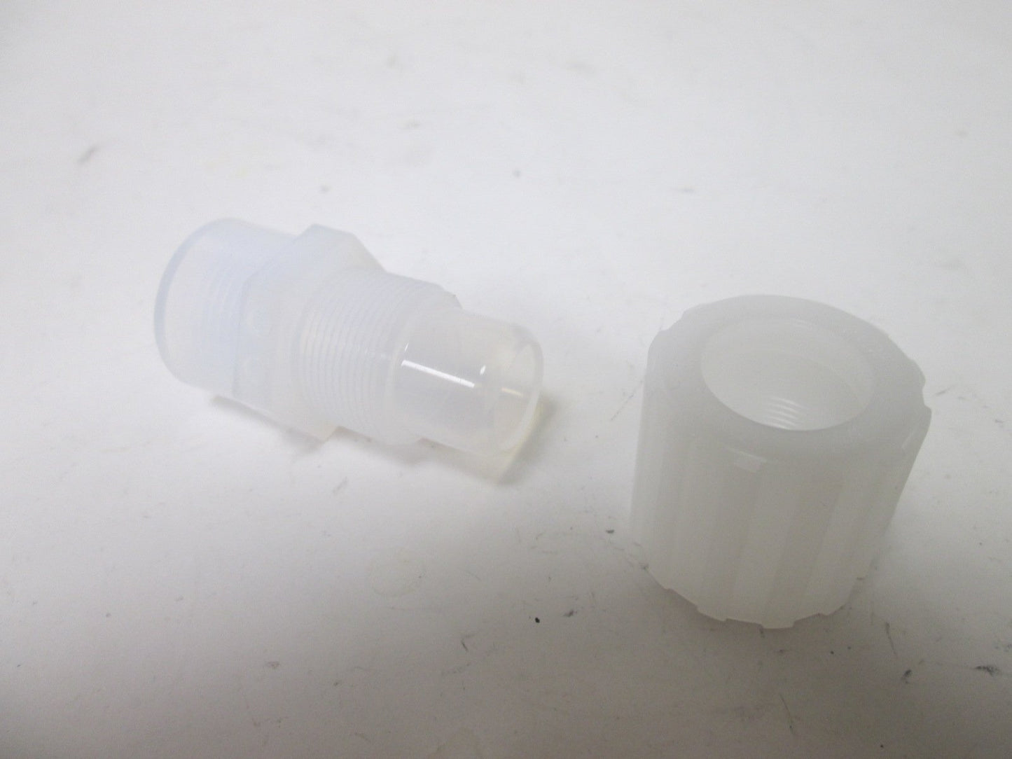 Used Parker FAFS-128 Parflare Straight Adapter, 1/2" NPT Female to 3/4" Tube