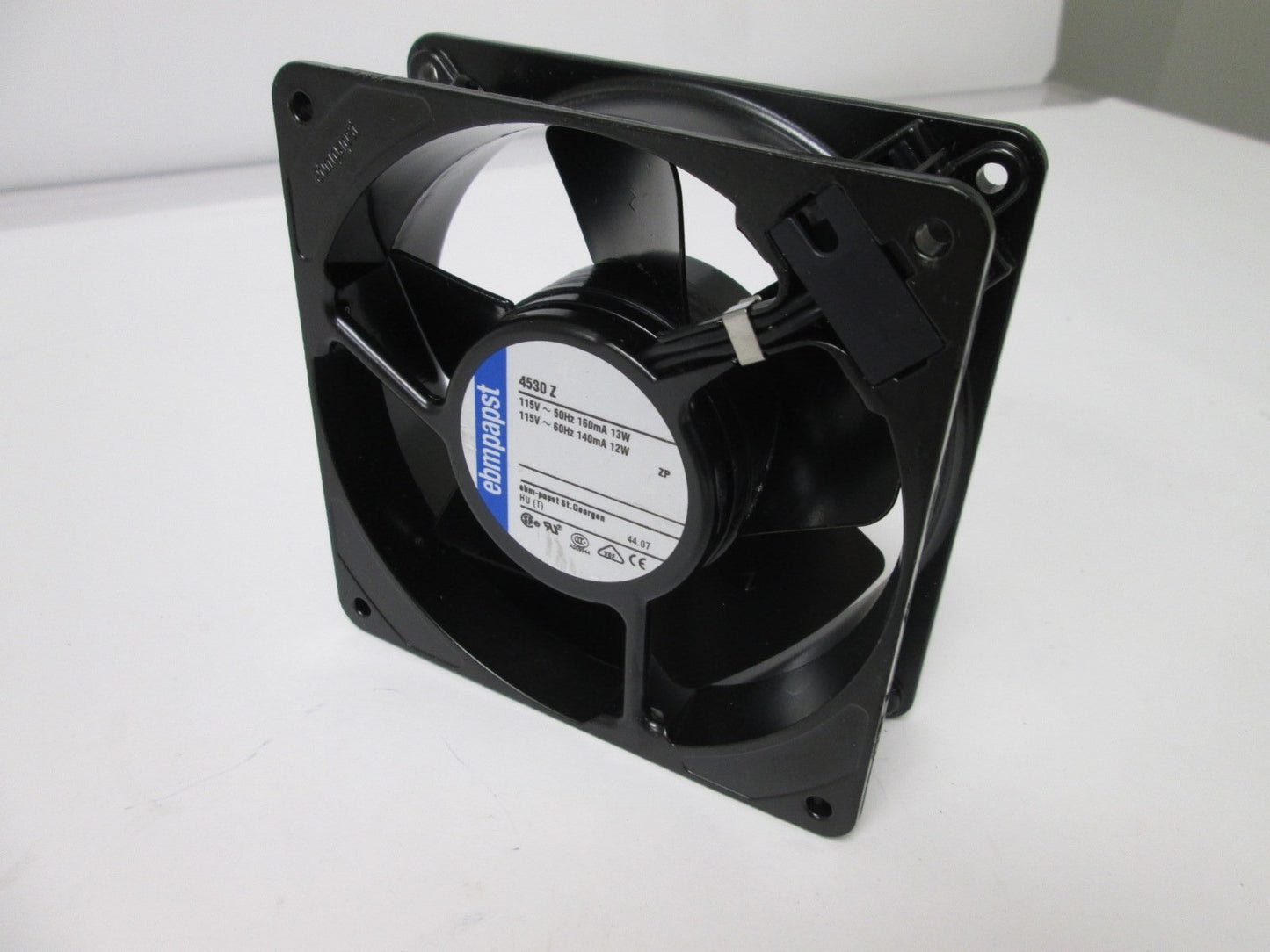 Used Ebm Papst 4530Z AC Fan, Power: 115VAC 50/60Hz 160/140mA, Air Flow: 71 CFM