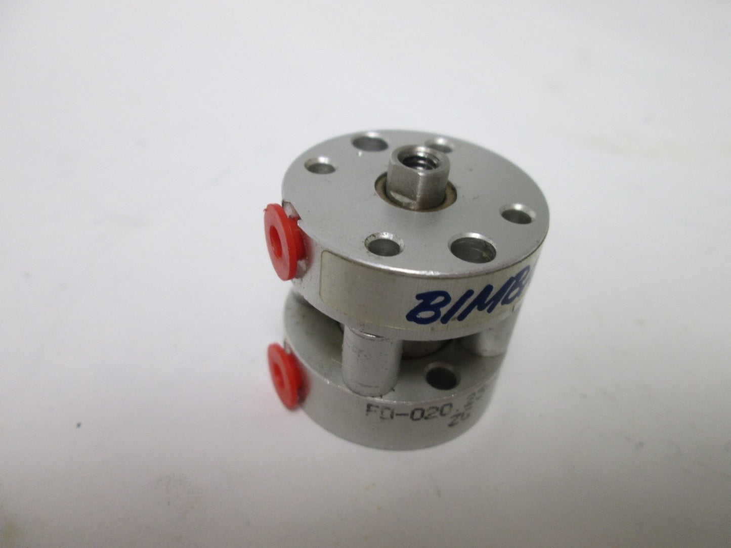 Used Bimba FO-020.25-4FGL Pneumatic Cylinder, Double Acting, Bore: 9/16", Stroke 1/4"