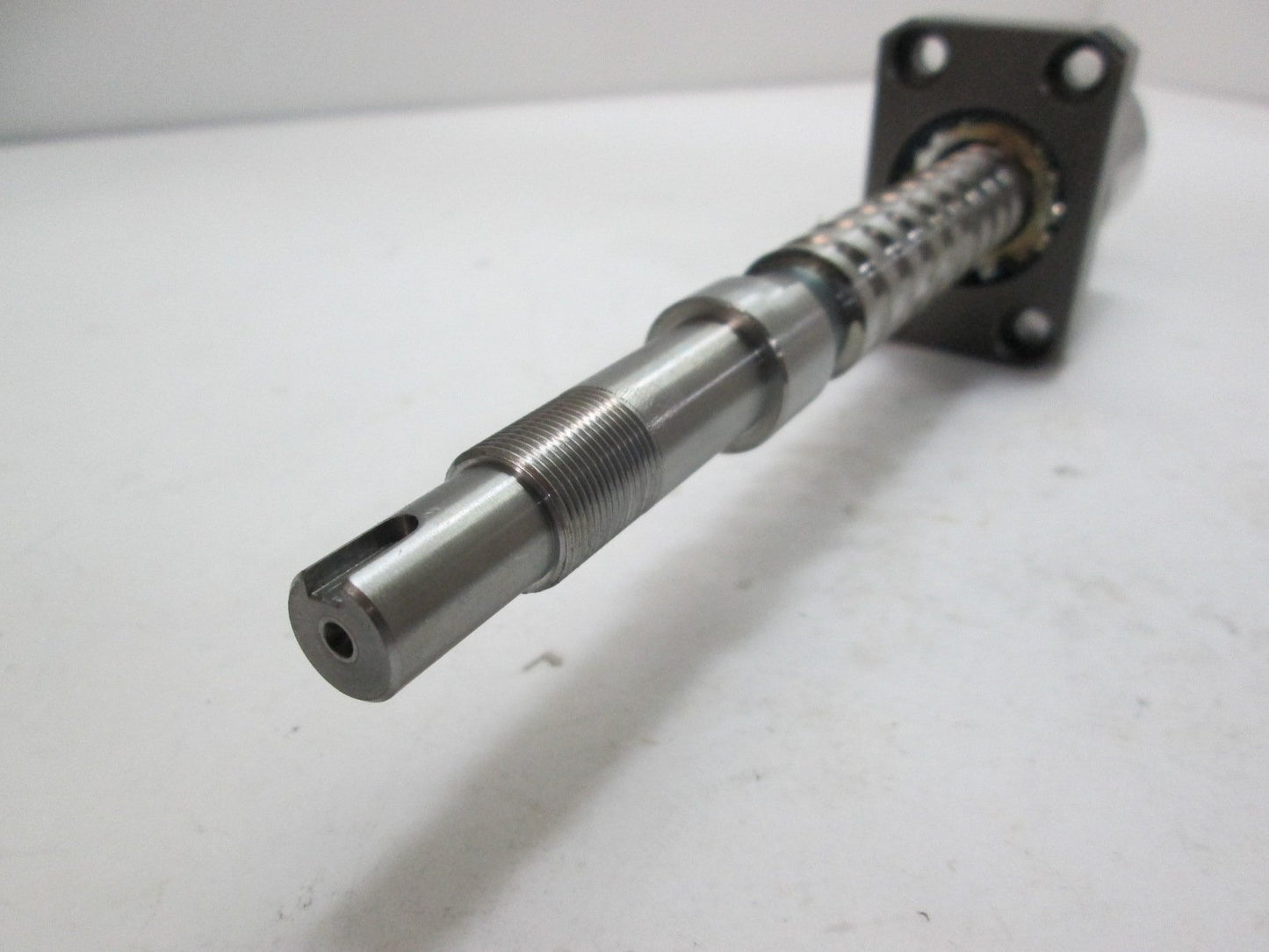 Used Misumi 20-10C5 RCE Precision Ball Screw, 12mm Input Diameter, 20mm Shaft Dia