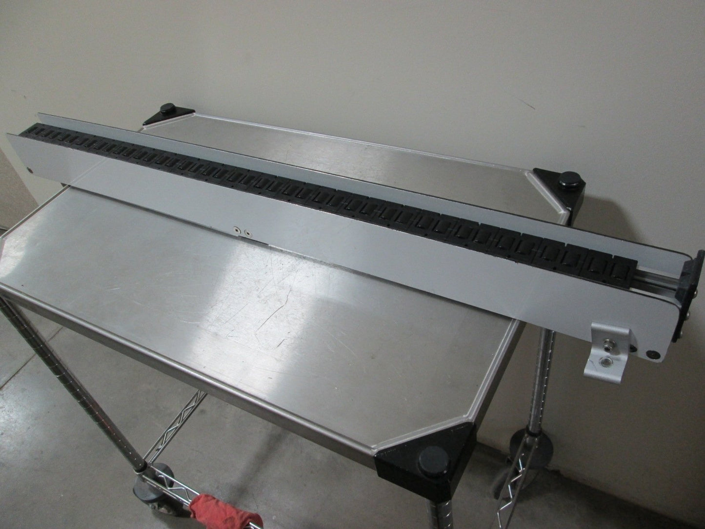 Used Custom Bosch Industrial Conveyance Section,2 3/8" Wide,39" Long, W/Bosch Rollers