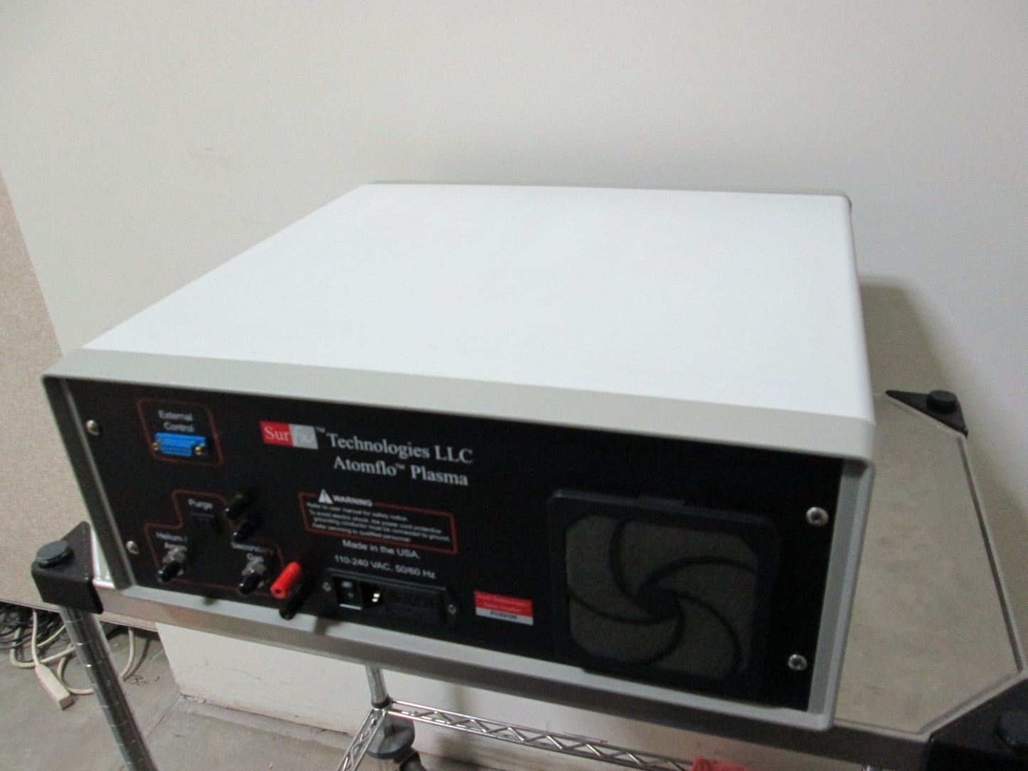 Used Surfx Atomflo T Atmospheric Plasma Generator Controller 27.12MHz 300W 110-240V
