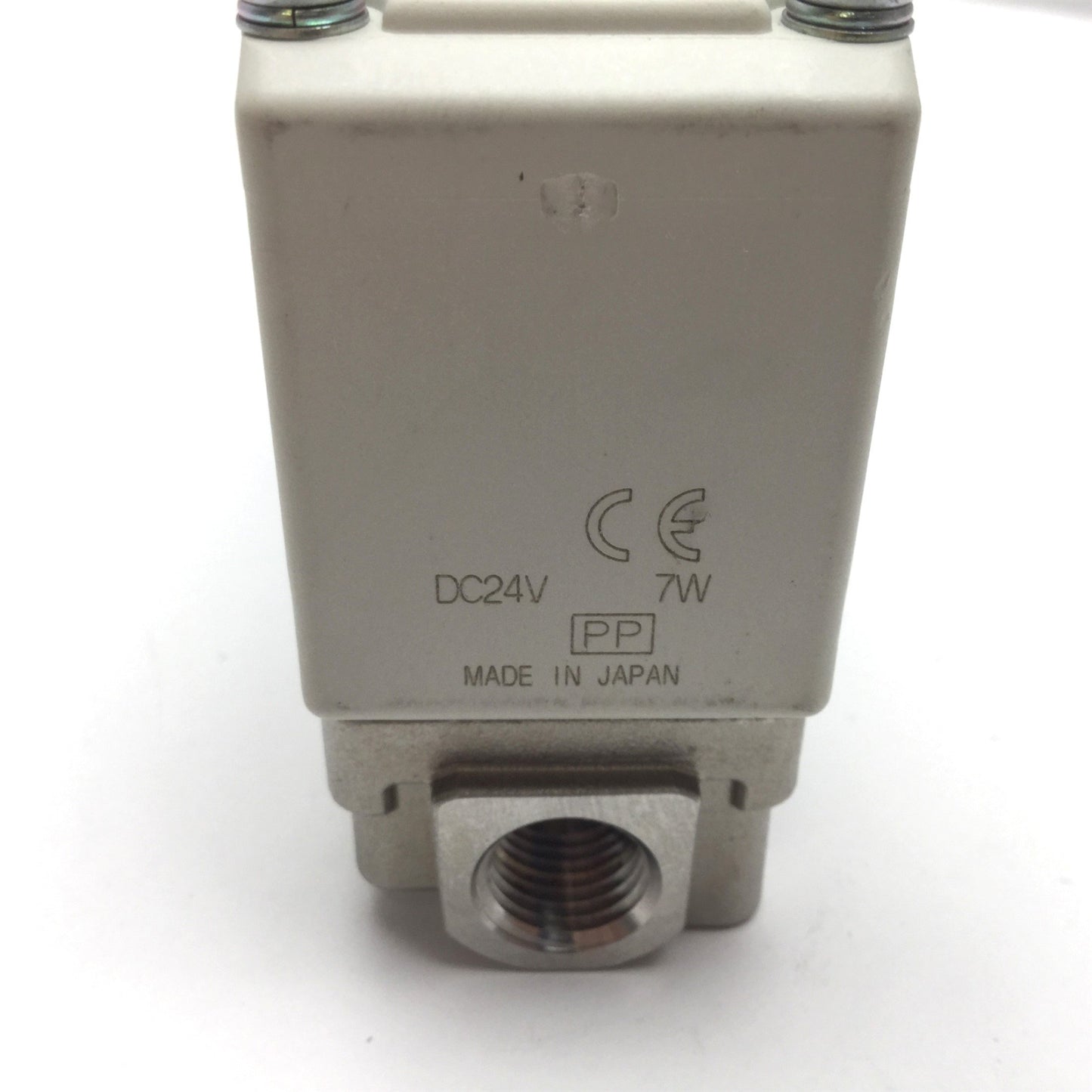 Used SMC VXN22RG Solenoid Pneumatic Air Water Valve 430psi Max 1/4"NPT Orifice 3/32"