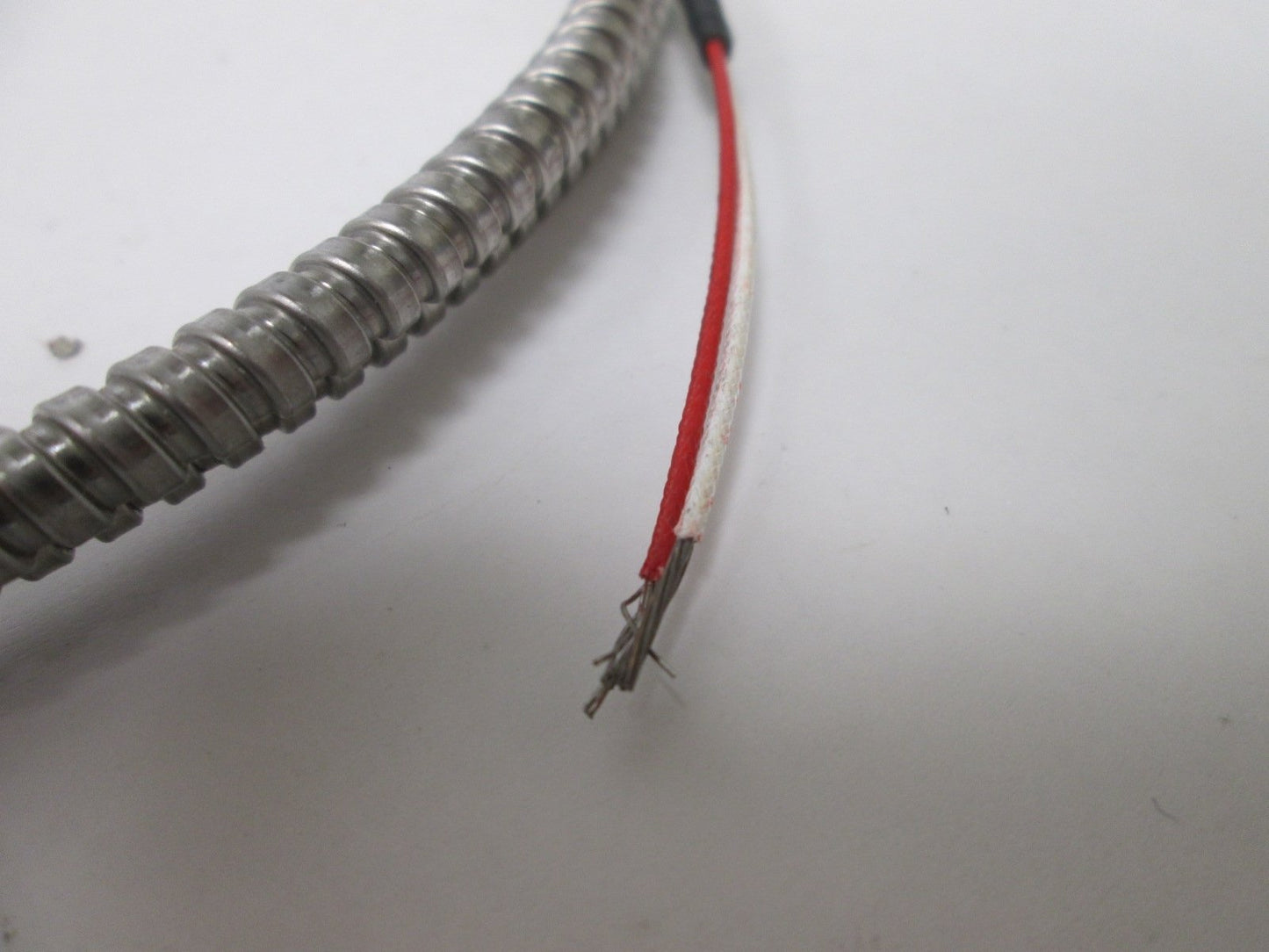 Used Pyro-Matic PCJ0G-I00G-E036B Thermocouple, Cable Length: 40", 2-Wire