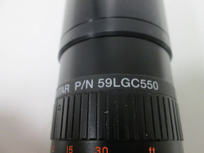 Used Melles Girot Invaritar Lenses, 59LGC550 and 59LGF412, C-Mount