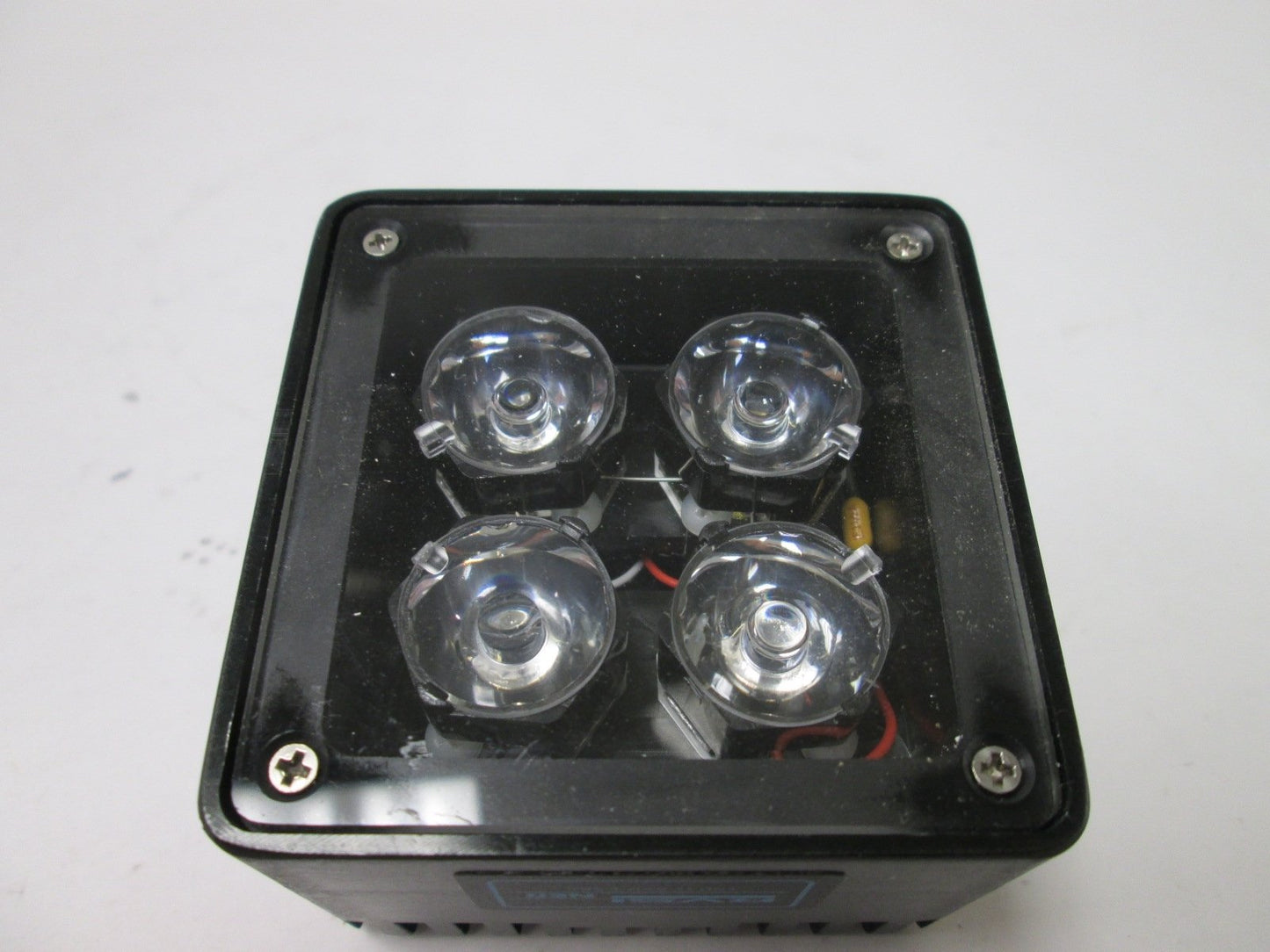 Used RVSI NER 655423 Large Area LED Light, Continuous: 700mA, Connection: 4-Pin M12