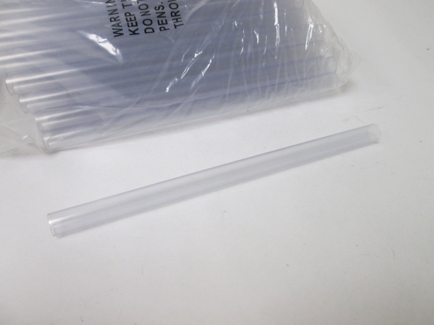 New VWR 82024-516 Pack of 100 Cryogenic Tubing, Clear PVC, ~10.5" Lengths