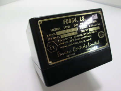 Used Furness Controls FC054 I.S. Ultra Low D.P. Transmitter 0-1mbar Abs 4-20mA Output