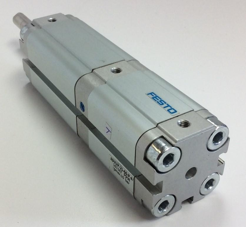 Used Festo ADVUP-25-60-P-A Multi-Position Pneumatic Air Cylinder M5 Threads 47mm