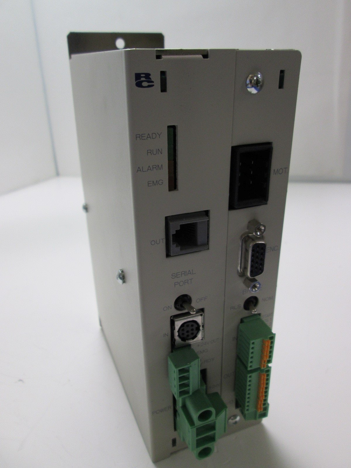 Used IAI Robo Cylinder RCA-S-RSA-EU Linear Cylinder Controller 24VDC DC Input @ 2.5A