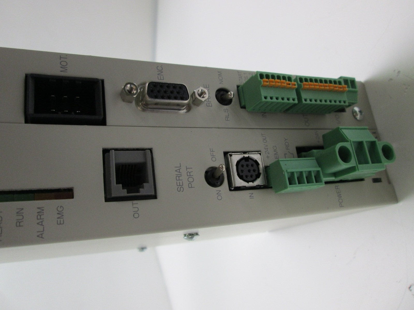 Used IAI Robo Cylinder RCA-S-RSA-EU Linear Cylinder Controller 24VDC DC Input @ 2.5A