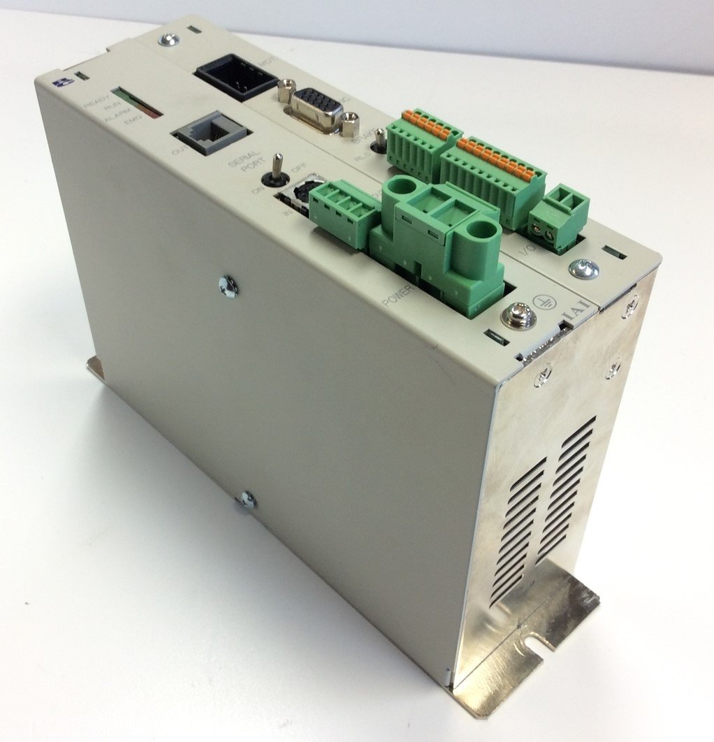 Used IAI Robo Cylinder RCA-S-RSA-EU Linear Cylinder Controller 24VDC DC Input @ 2.5A