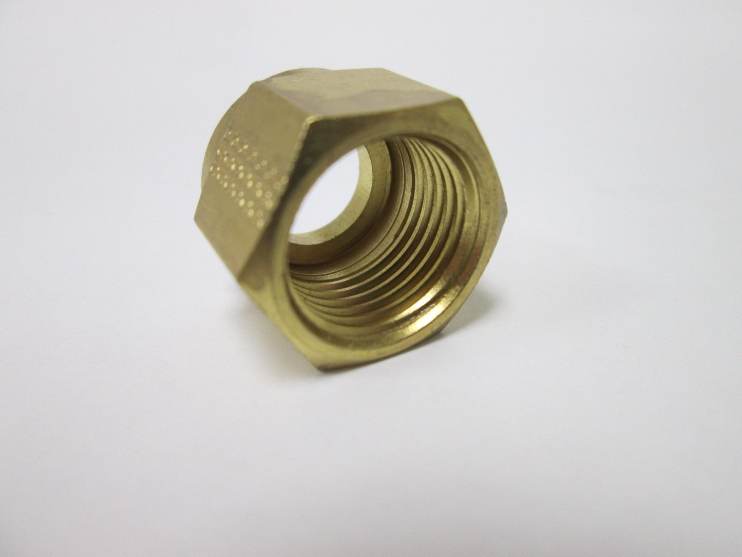 New Lot of 54 Nuts, Size: 3/8", Material: Brass, For Duolok Tube Fittings