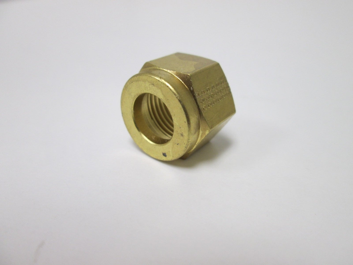 New Lot of 54 Nuts, Size: 3/8", Material: Brass, For Duolok Tube Fittings