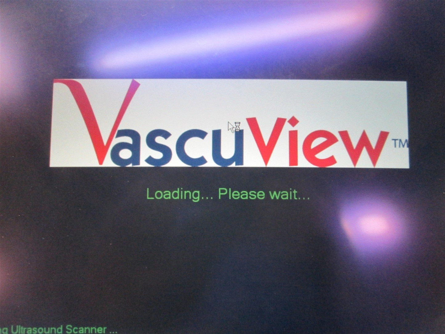 Used Escalon VU65000 VascuView Portable Ultrasound Vascular Ultra Sound Pulse Echo