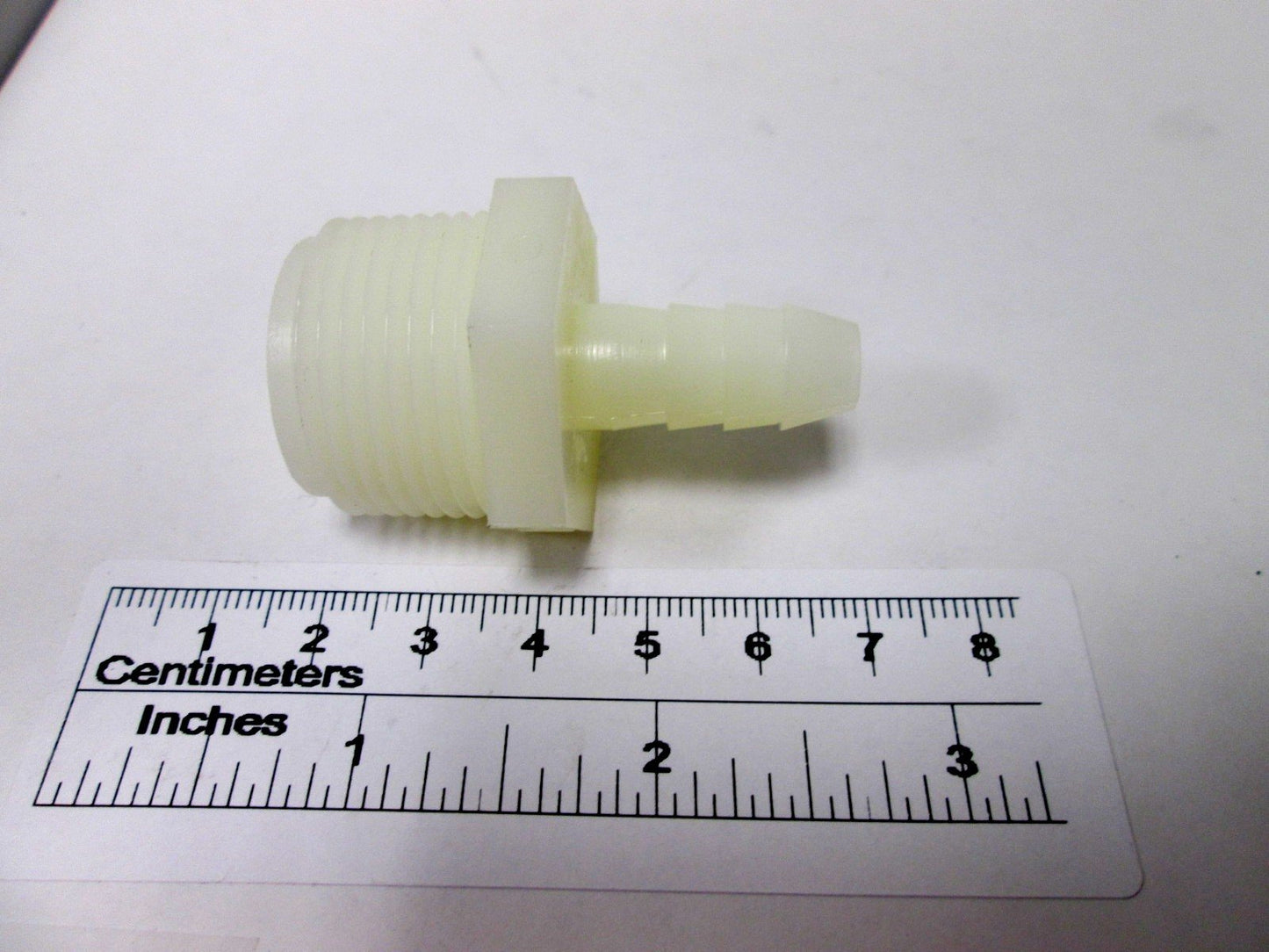 Used Lot of 45 3/8" Barbed Tube Fittings, Connections: 1/2" NPT 3/4" NPT 1" NPT