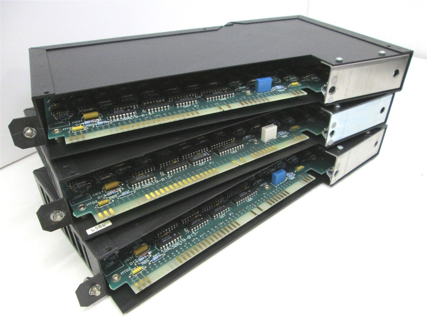 Used Lot of 3 Square D 8030 RIM101 Ser C1 SY/MAX 120VAC/DC Relay Input Modules 16pt