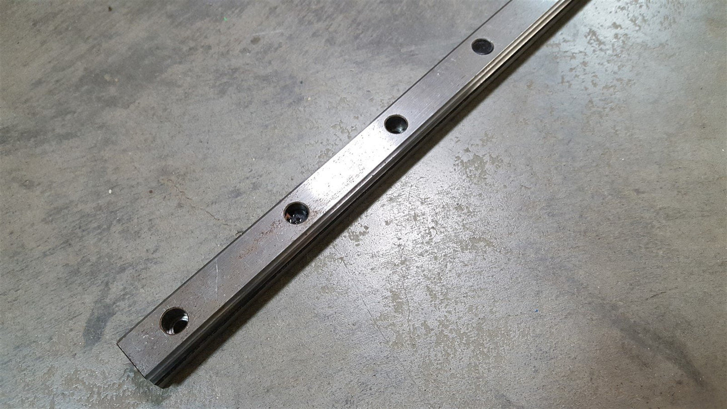 Used MiSUMi SVWT28 Linear Bearing Guide 2-Block w/Rail 1720mm x 20mm x 15.5mm