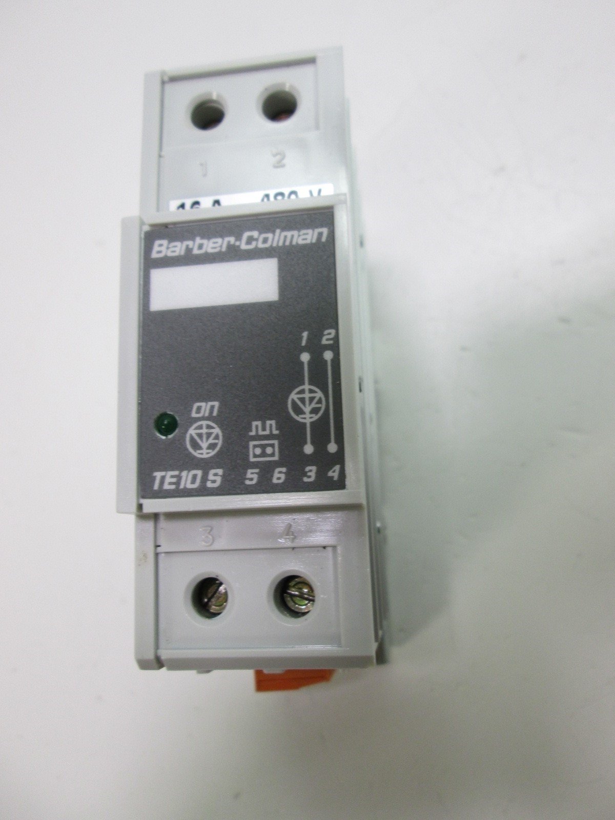 Used Barber-Colman TE10S Single Phase Solid State Relay Input: 110-230VAC 16 Amp 480V